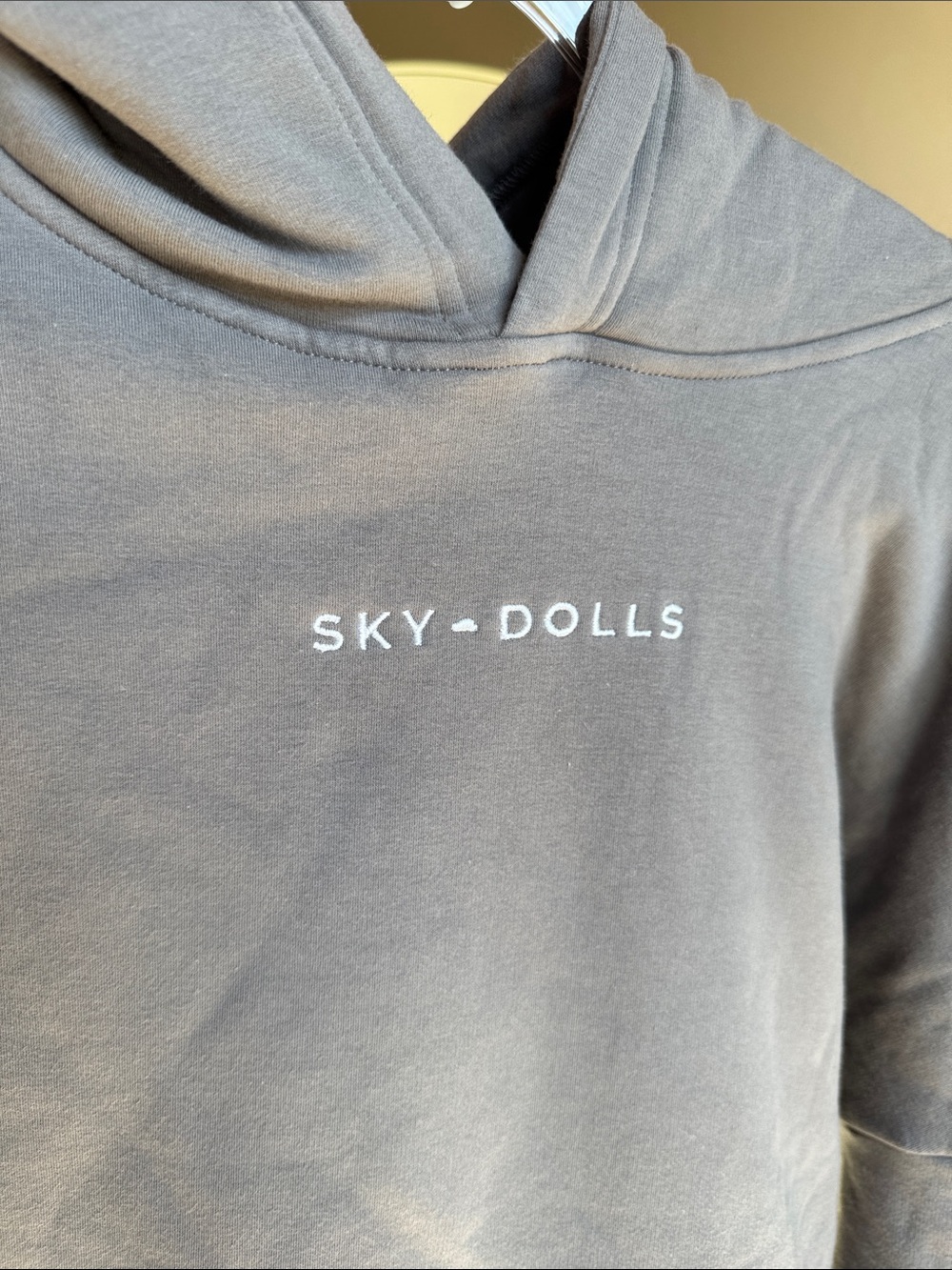 Sky Dolls Women's Taupe Crewneck Sweatshirt - M - Picture 9 of 9